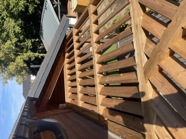 Pergolas avec 1 pan coupé – photo 5