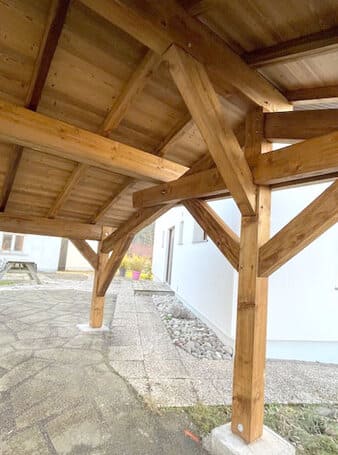 Carport asymétrique - Vue 17