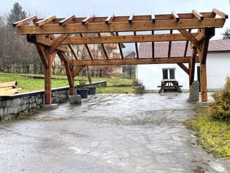 Carport asymétrique - Vue 7