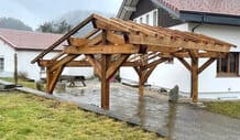 Carport asymétrique - Vue 8