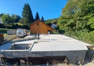 Extension Chalet Structure Poteau-Poutre - Vue 1