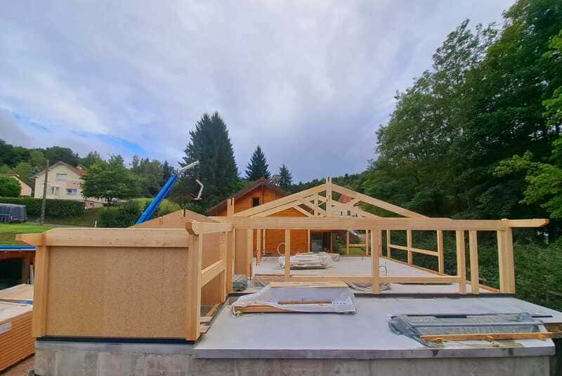 Extension Chalet Structure Poteau-Poutre - Vue 7