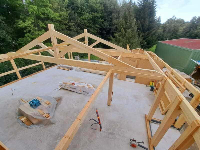 Extension Chalet Structure Poteau-Poutre - Vue 8