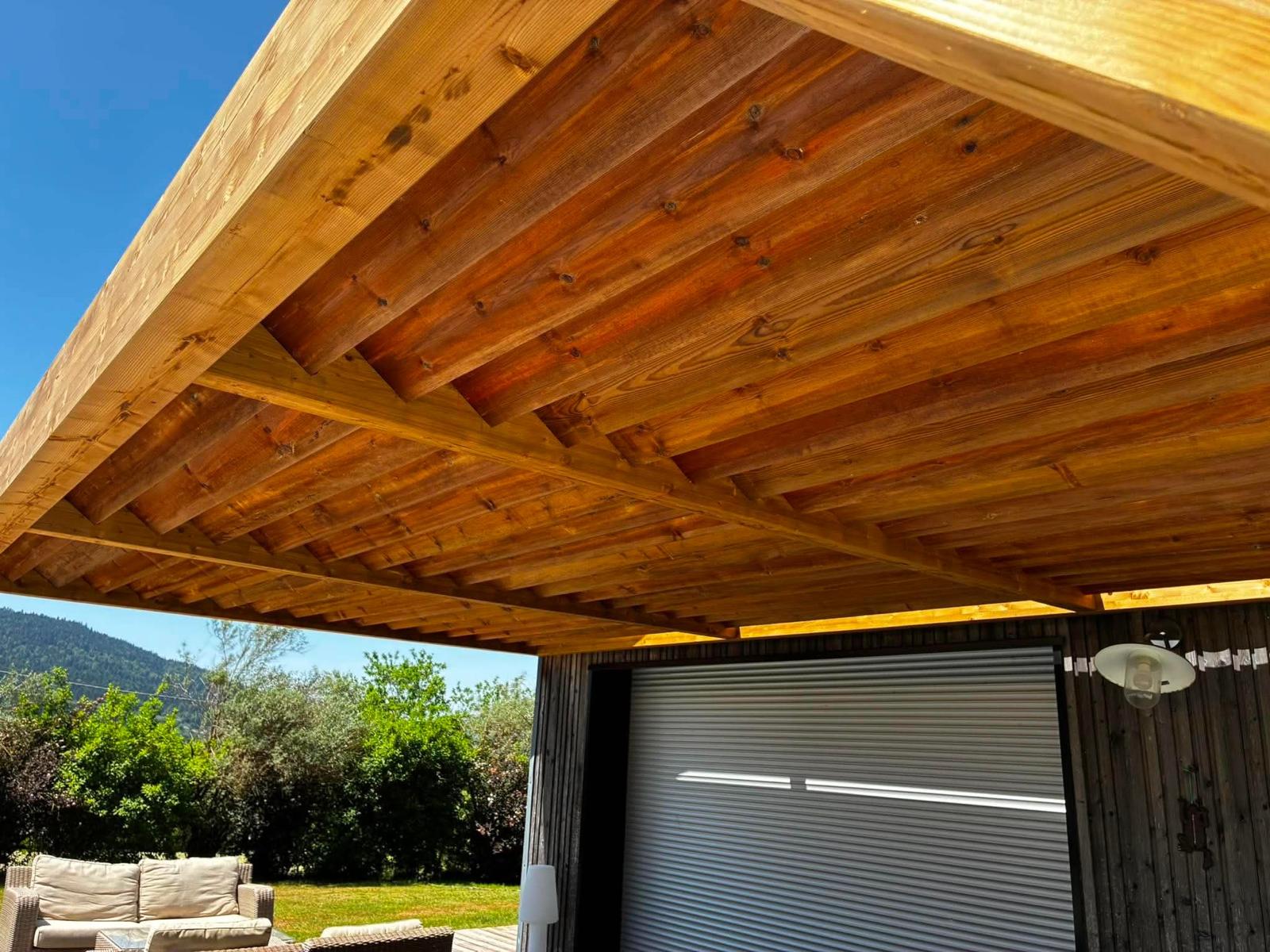 Pergola en pin autoclave - détail 6