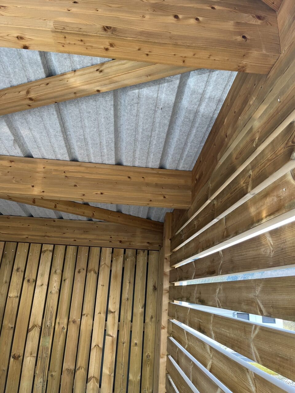 Carport bois bac acier - Vue 6