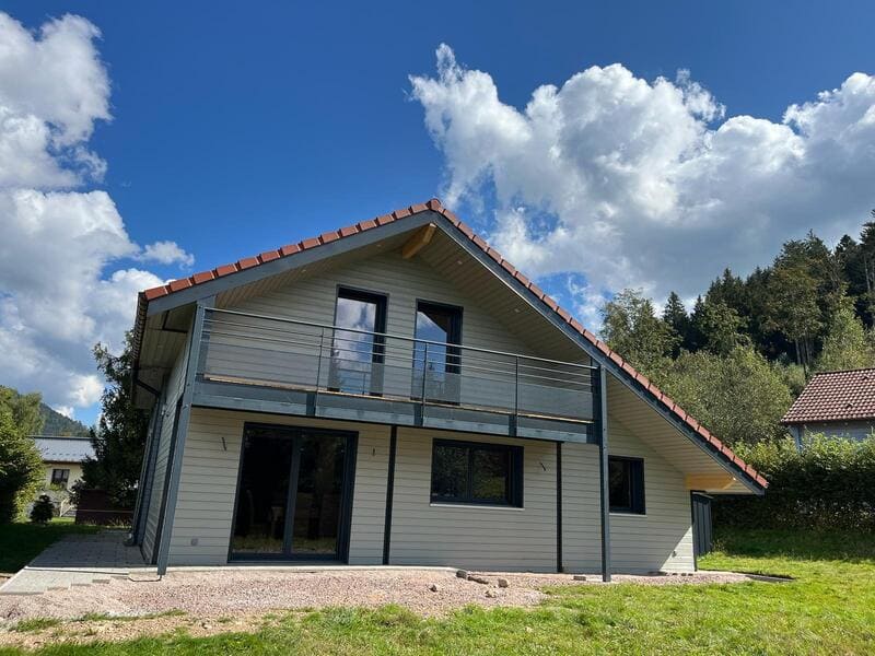 Extension d'une maison bois