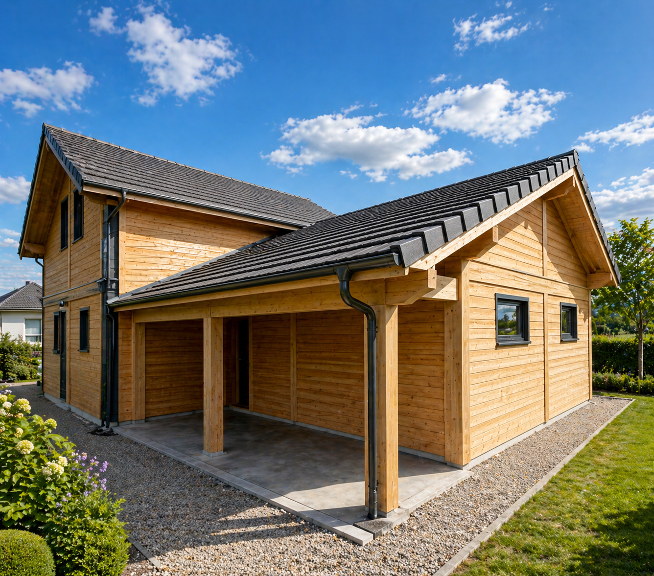 L'Excellence du Garage en Bois