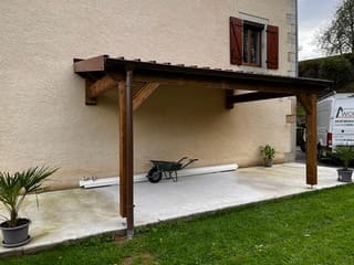 Pergola moderne en douglas